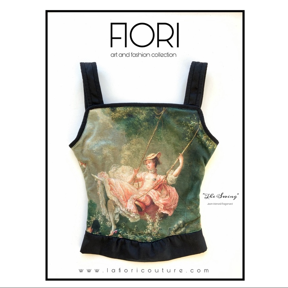 “The Swing” corset by @fioricouture